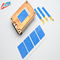 Heat Sink Silicone Rubber 2mmT 1.5 W Thermal Conductive Pad TIF180-12S For Circuit Board