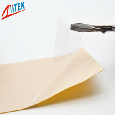 0.152mm Thickness UL 94 V-0 Thermal Conductive Electric Isolating Sheets With 1.6 W/Mk Conductivity For CPU IGBTs