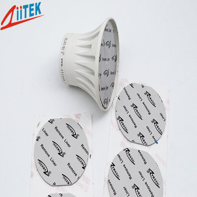 Reducing The Contact Resistance Adhesive Silicone 27 Shore 00 Grey 1.5W Thermal Gap Pad 1mmT For Routers
