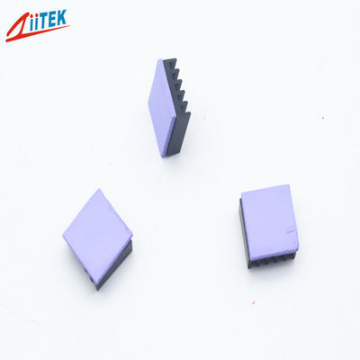 L'alta superficie di viscosità realizza il PWB della guarnizione/CPU/cuscinetto conduttivo termico viola piombo -50 del silicone 2W a 200℃