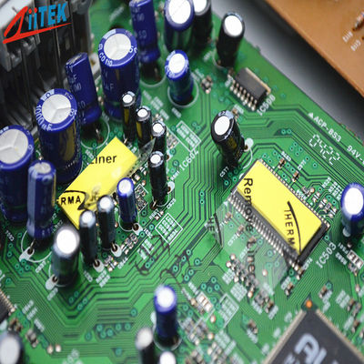 Materiali di isolanti termici del gap filler termico di giallo TIF4100 per varia elettronica