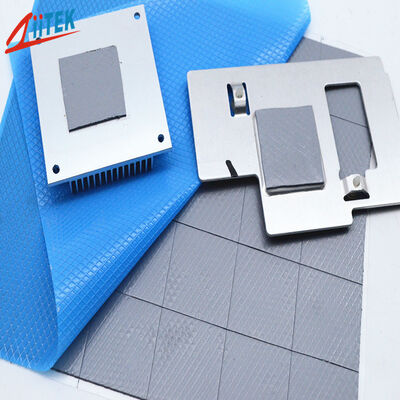 Pad termico grigio con conduttività termica di 15,0 W/mK ed elasticità flessibile per soluzioni di raffreddamento elettronico