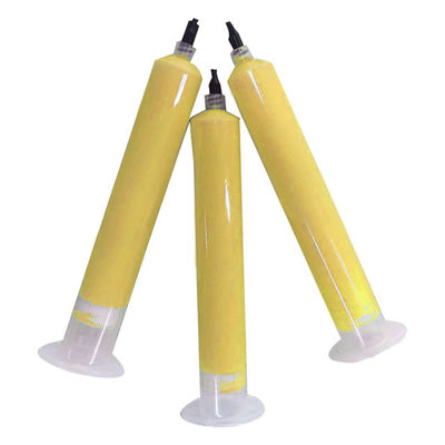 2W/MK Yellow Soft Silicone Thermally Conductive gel  for LED Thermal Power Supply High Voltage Insulator Thermal Gel