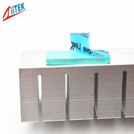 High Conductivity Silicone Thermal Gap Pad 3.0W/Mk Light Green  Gap Filler For LED Controller 35 Shore 00