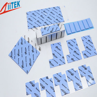 Termicamente cuscinetto BLU del silicone del gap filler 3.2W/m-K con 40 SHORE00, Tem: -50 a 200℃