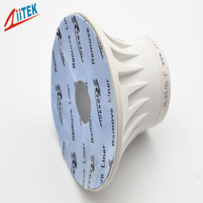 gap filler termico ultra molle TIF100-50-05E del blu 5,0 W/mK con lo strato adesivo -50 della gomma di silicone del rivestimento a 200℃