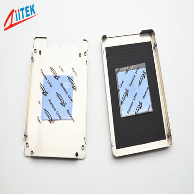 2,0 strato termico blu natually viscoso ultra molle -40 della gomma di silicone del gap filler TIF100-20-05U di W/mK a 160℃