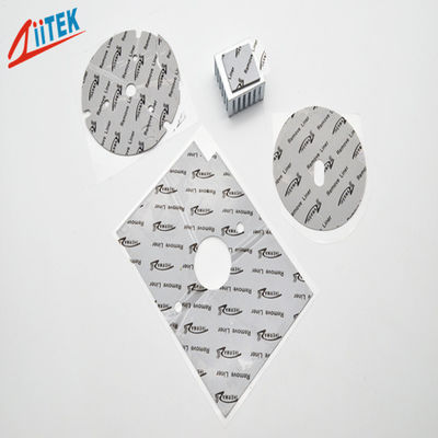 Self-Adhesive Silicone 1mm T Thermal Gap Pad 45 Shore 00 For LED Bulb Lights