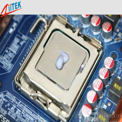 Grasso composto conduttivo termico -45℃ - 200℃ non asciugano mai 0.009℃-nel ² /W @ 50 PSI (344 KPa) di metallo di olio siliconico riempito dell'ossido