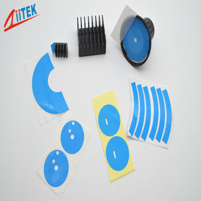 1,2 con adesivo conduttivo termico parteggiato blu del nastro di rendimento elevato di Mk il doppio per la riva A della lampada fluorescente 50 Led