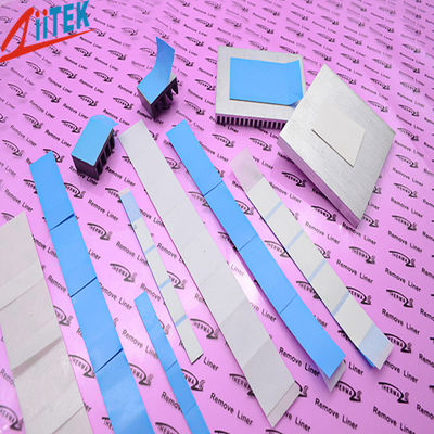 1,2 con adesivo conduttivo termico parteggiato blu del nastro di rendimento elevato di Mk il doppio per la riva A della lampada fluorescente 50 Led