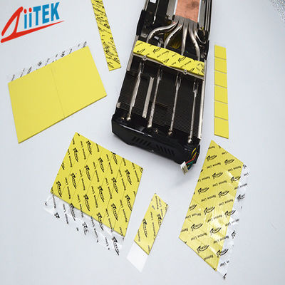gap filler termico di 1.5mm T per il calore del bordo di madre che affonda nella N.B.: