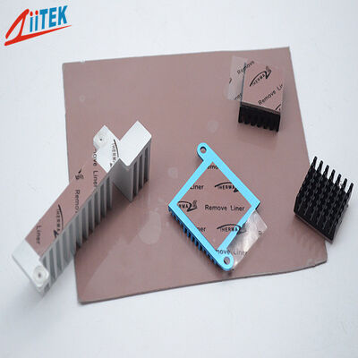 Luce a LED 2.5 W/m.k Pad termale di silicio Pad termico conduttivo Pad termico con soluzione di gestione termica