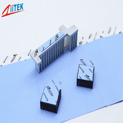 Cuscinetto in silicone conduttivo termico 5.0W/MK Gap di isolamento ad alta temperatura GPU Laptop Gap Filler termico