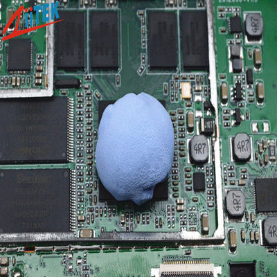 Gel termoconduttivo blu 3W riempitivo termico ad alta viscosità per micro heat pipe