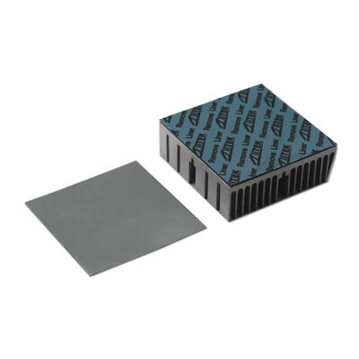 2W di alta qualità di fabbrica all'ingrosso pad termico personalizzato riempitore di vuoto termico foglio di isolamento pad silicone per LED CPU GPU MOS